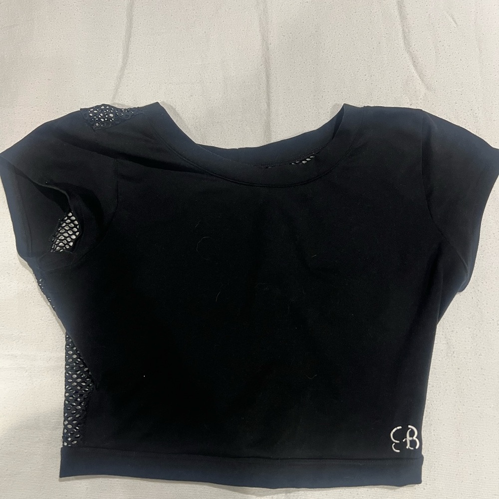 Bombshell Sportswear Black Crop Top